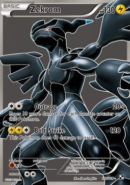 Zekrom (Full Art)  – Black and White – Ultra Rare