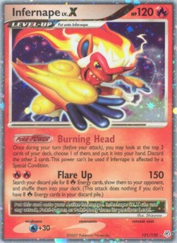Infernape Lv.X  – Diamond and Pearl Promos – Holo Rare
