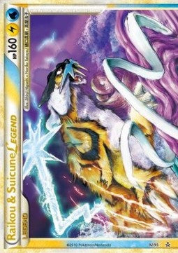 Raikou & Suicune Legend (Top)  – Unleashed – Ultra Rare