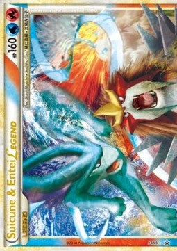 Suicune & Entei Legend (Top)  – Unleashed – Ultra Rare