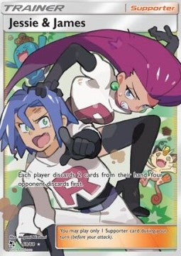 Jessie & James (Full Art)  – Hidden Fates – Ultra Rare