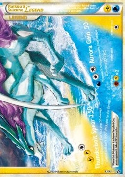 Raikou & Suicune Legend (Bottom)  – Unleashed – Ultra Rare