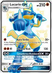Lucario GX  – Hidden Fates: Shiny Vault – Shiny Holo Rare