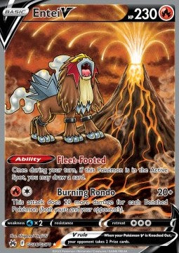 Entei V  – Crown Zenith: Galarian Gallery – Ultra Rare